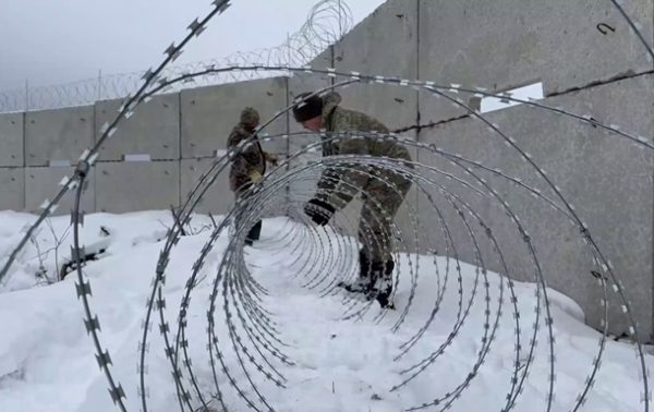 ДПСУ показала, як укріплює українсько-білоруський кордон